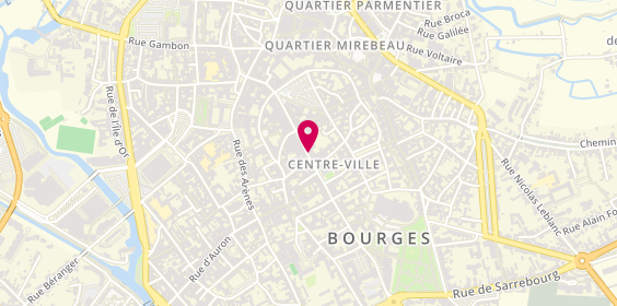 Plan de Opticien Mutualiste, 23 Rue Moyenne, 18000 Bourges