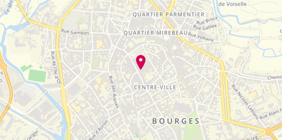 Plan de Mon Opticien Lunetier, 4 Rue Coursarlon, 18000 Bourges