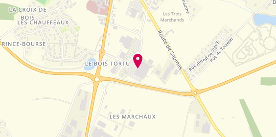 Plan de Mesnard Opticiens, Les Marchaux, 37800 Sainte-Maure-de-Touraine