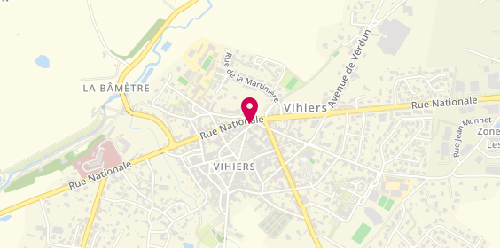 Plan de Lunettestore, Vihiers 2 Rue Croix Blanche, 49310 Lys-Haut-Layon
