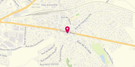 Plan de Valvision, 54 Grande Rue, 25800 Valdahon