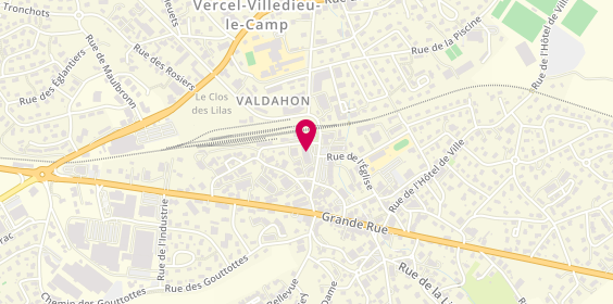 Plan de Top Enseigne, le Bourgogne
7 Rue de la Gare, 25800 Valdahon