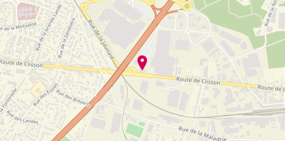 Plan de Optical Center, 329 Route de Clisson, 44230 Saint-Sébastien-sur-Loire