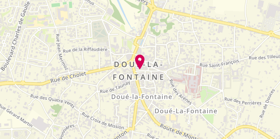Plan de Optic 2000, 9 Place Jean Begault, 49700 Doué-la-Fontaine