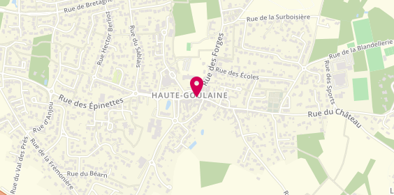 Plan de Les Lunettes du Marais, 13 place de l'Église, 44115 Haute-Goulaine