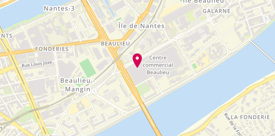 Plan de Générale d'Optique, 16 Rue Gaëtan Rondeau, 44200 Nantes