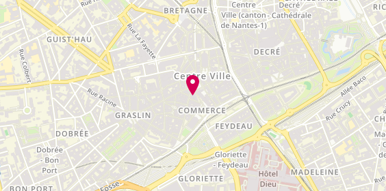 Plan de À vue d'Œil, 1 Rue de la Fosse, 44000 Nantes