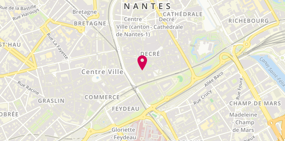 Plan de Kiavue, 13 Rue de la Paix, 44000 Nantes