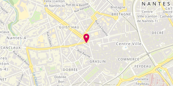Plan de Claireux Opticiens, 2 place Delorme, 44000 Nantes