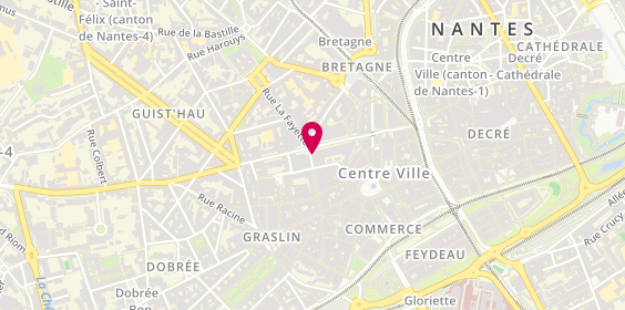 Plan de LUNet Boileau, 14 Rue Boileau, 44000 Nantes