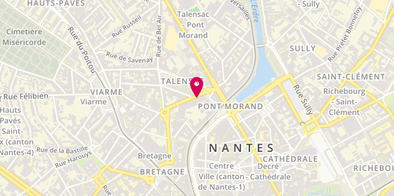 Plan de TAO Talensac Optique, 11 Rue Jeanne d'Arc, 44000 Nantes