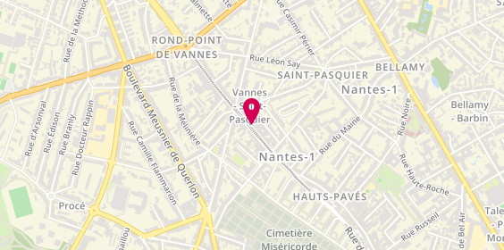 Plan de L'Atelier de l'Optique, 86 Rue des Hauts Pavés, 44000 Nantes
