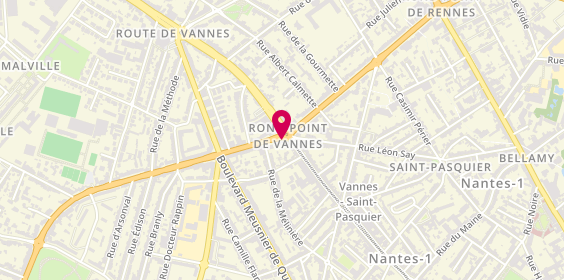 Plan de La Lunetterie, 3 Boulevard des Anglais
Rond-Point de Vannes, 44100 Nantes