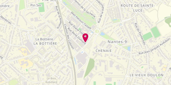 Plan de Le Collectif des Lunetiers, Zone Aménagement Bottière-Chénaie - Îlot 12D, Zone Aménagement La
209 Route de Sainte-Luce, 44300 Nantes