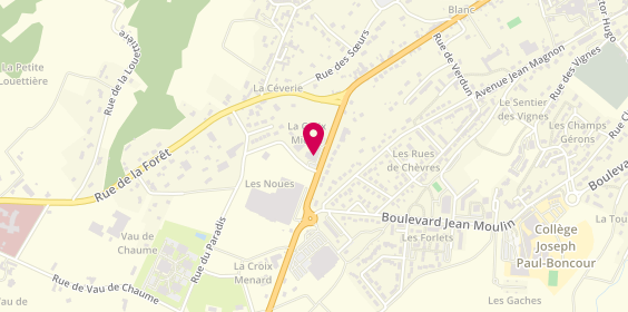 Plan de L'Atelier des Opticiens 41, 8 avenue du Blanc, 41110 Saint-Aignan