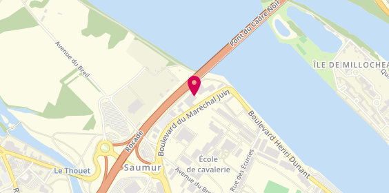 Plan de Optical Center, Boulevard du Maréchal Juin, 49400 Saumur