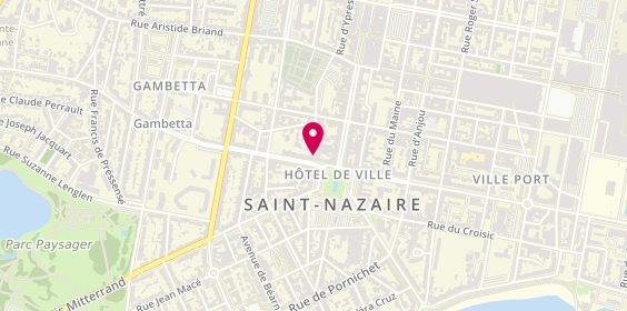 Plan de Opticien SAINT NAZAIRE - Optical Center, 70 avenue du Général de Gaulle, 44600 Saint-Nazaire
