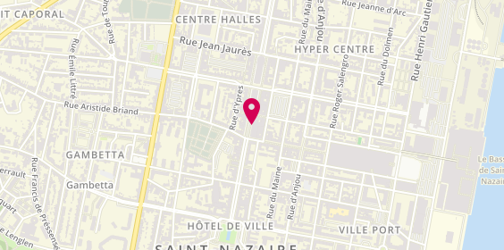Plan de Paris Optique, 36 Avenue République, 44600 Saint-Nazaire