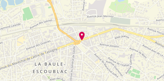 Plan de Breuil Opticiens, 2 avenue Georges Clemenceau, 44500 La Baule-Escoublac