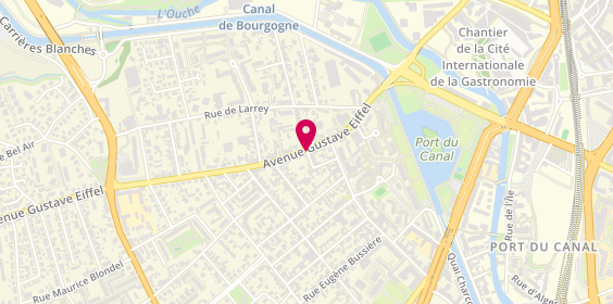 Plan de Eiffel'Optique, 39 avenue Gustave Eiffel, 21000 Dijon