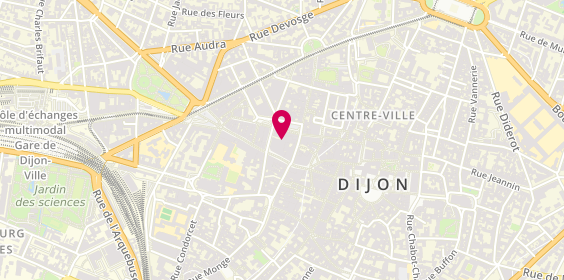 Plan de Optical Center, 90 Rue des Godrans, 21000 Dijon