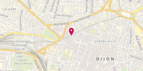 Plan de Centre Optique Mutualiste DIJON, 17 Boulevard de Brosses, 21000 Dijon
