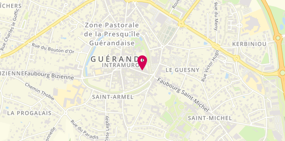 Plan de La Chouette Lunette - Opticien Guérande, 27 Rue Saint-Michel, 44350 Guérande
