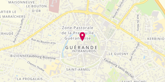 Plan de Optic 2000, 1 Rue Vannetaise, 44350 Guérande