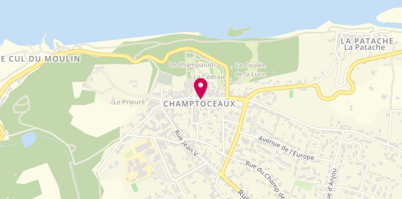 Plan de Champt'Optic, 10 Rue Marguerite de Clisson, 49270 Orée-d'Anjou