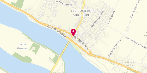 Plan de Loire Optique, 53 Rue Nationale, 49350 Gennes-Val-de-Loire