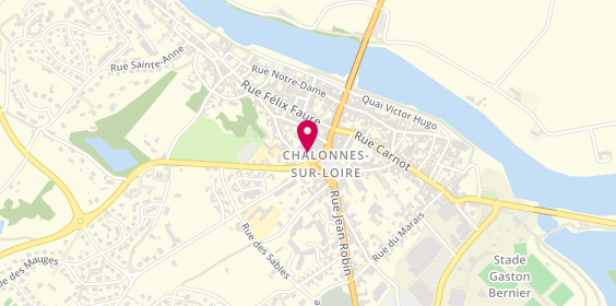 Plan de Optic 2000, 23 place de l'Hôtel de Ville, 49290 Chalonnes-sur-Loire