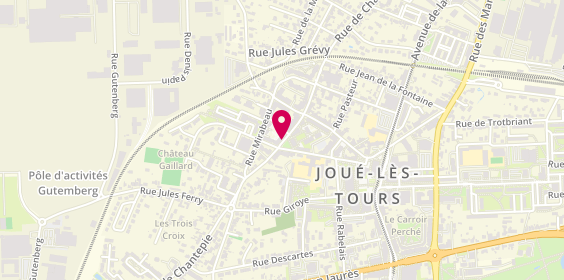 Plan de Optic 2000, 91 Rue de Chantepie, 37300 Joué-lès-Tours