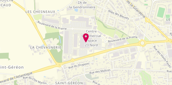 Plan de Optic 2000, Centre Commercial Leclerc
992 Boulevard de la Prairie, 44150 Ancenis-Saint-Géréon