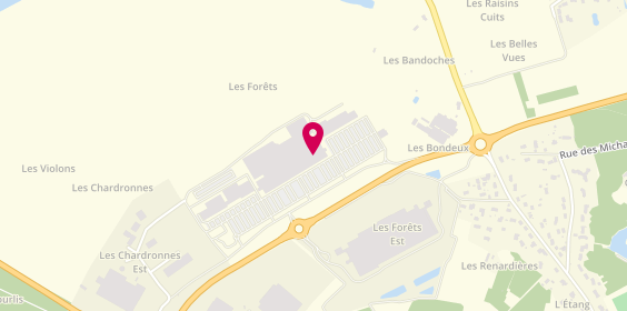 Plan de Krys Romorantin-Lanthenay, Rue des Chardonnes, 41200 Romorantin-Lanthenay