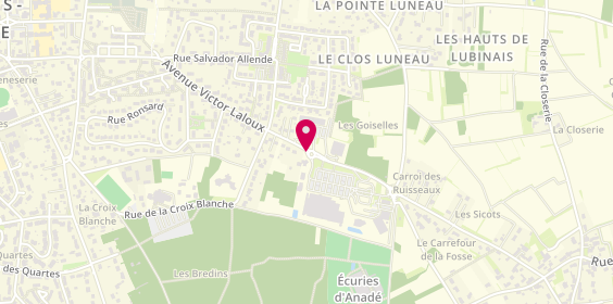 Plan de Sj Optic, Avenue Victor Laloux, 37270 Montlouis-sur-Loire