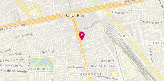 Plan de Acuitis, 24 avenue de Grammont, 37000 Tours