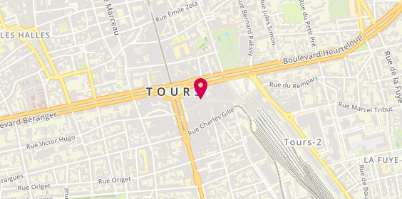 Plan de Edg' - Edgard Opticiens, 14 Rue de Bordeaux, 37000 Tours