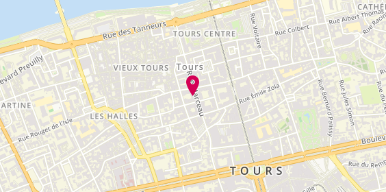 Plan de L'Indice, 29 Rue Marceau, 37000 Tours