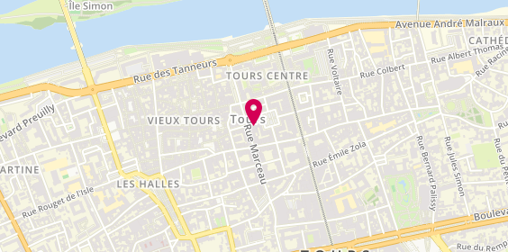 Plan de Edgard Opticiens, 14 Rue du Maréchal Foch, 37000 Tours