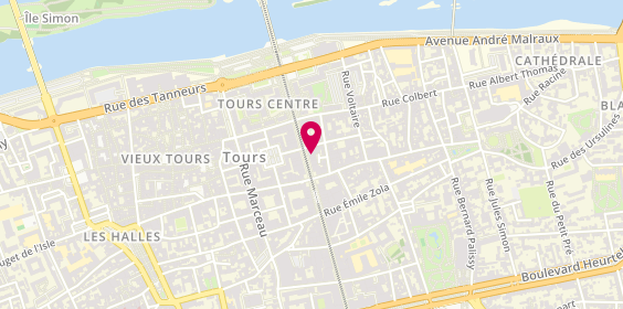 Plan de Krys - Taillandier, 40 Rue Nationale, 37000 Tours