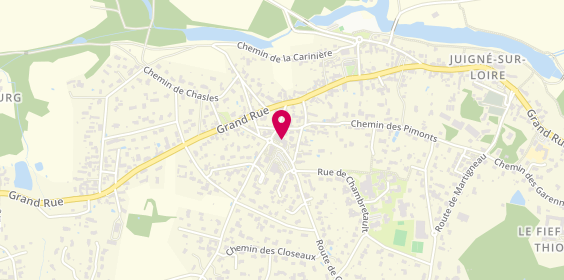 Plan de Les Lunettes de Pascal, Espace Chambretault
6 Route de Gagnebert, 49610 Les Garennes sur Loire