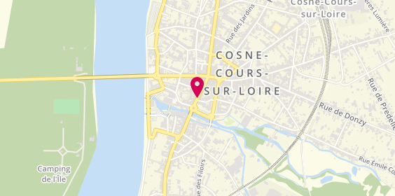 Plan de Opticien Krys, 17/19 Rue Saint-Jacques, 58200 Cosne-Cours-sur-Loire