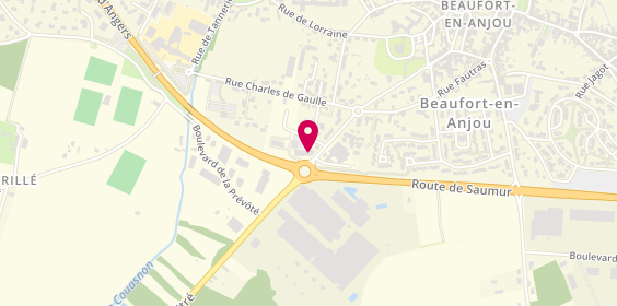 Plan de Optic 2000, Zone Aménagement de la Poissonnière
avenue des Tilleuls, 49250 Beaufort-en-Anjou
