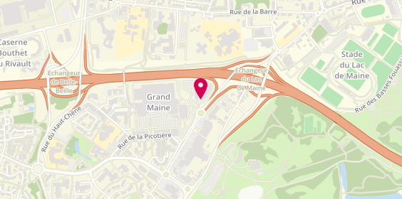 Plan de Optical Center, Zone Aménagement du Centre Ouest
2 allée du Grand Launay, 49000 Angers