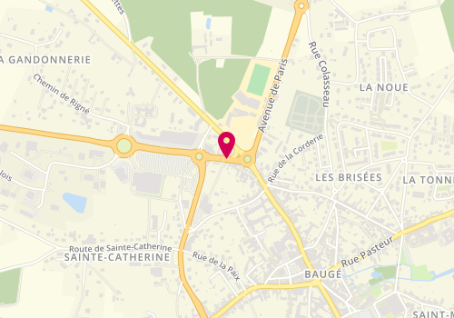 Plan de Vision Plus Bauge, Avenue Angers, 49150 Baugé-en-Anjou