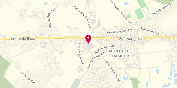 Plan de Optique Charretier, C/C Intermarché
20 Rue des Morines Zone Artisanale Des, 41250 Mont-près-Chambord