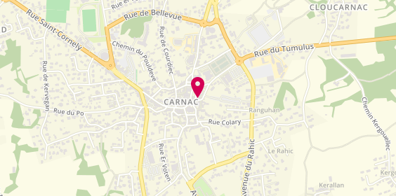 Plan de Carnac Vision Plus, 1 Rue du Tumulus, 56340 Carnac