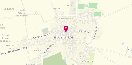 Plan de Mirette et Lorgnon, 12 Grande Rue Grande Rue, 37370 Neuvy-le-Roi