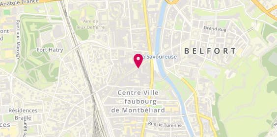 Plan de Clin d'Oeil, 13 Faubourg de France, 90000 Belfort