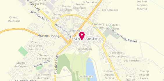 Plan de Saint Farg'Optic, 4 Rue des Lions, 89170 Saint-Fargeau